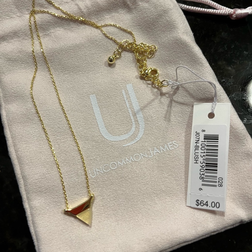 Uncommon Jame Blush Stone Necklace New In Package